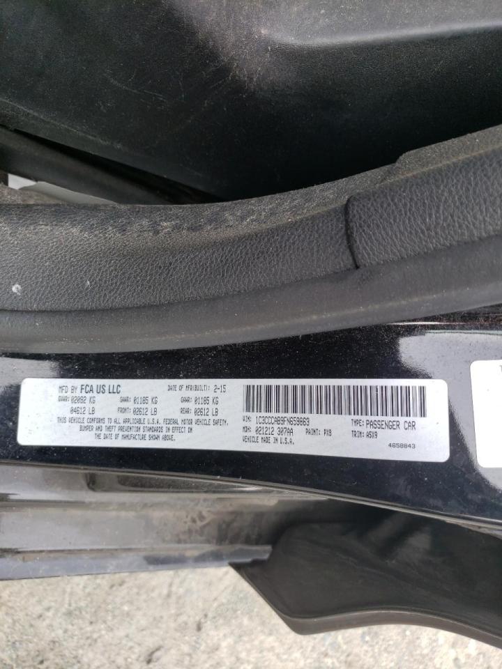 Photo 10 from auction – 2015 CHRYSLER 200 LIMITE with VIN 1C3CCCAB9FN659863