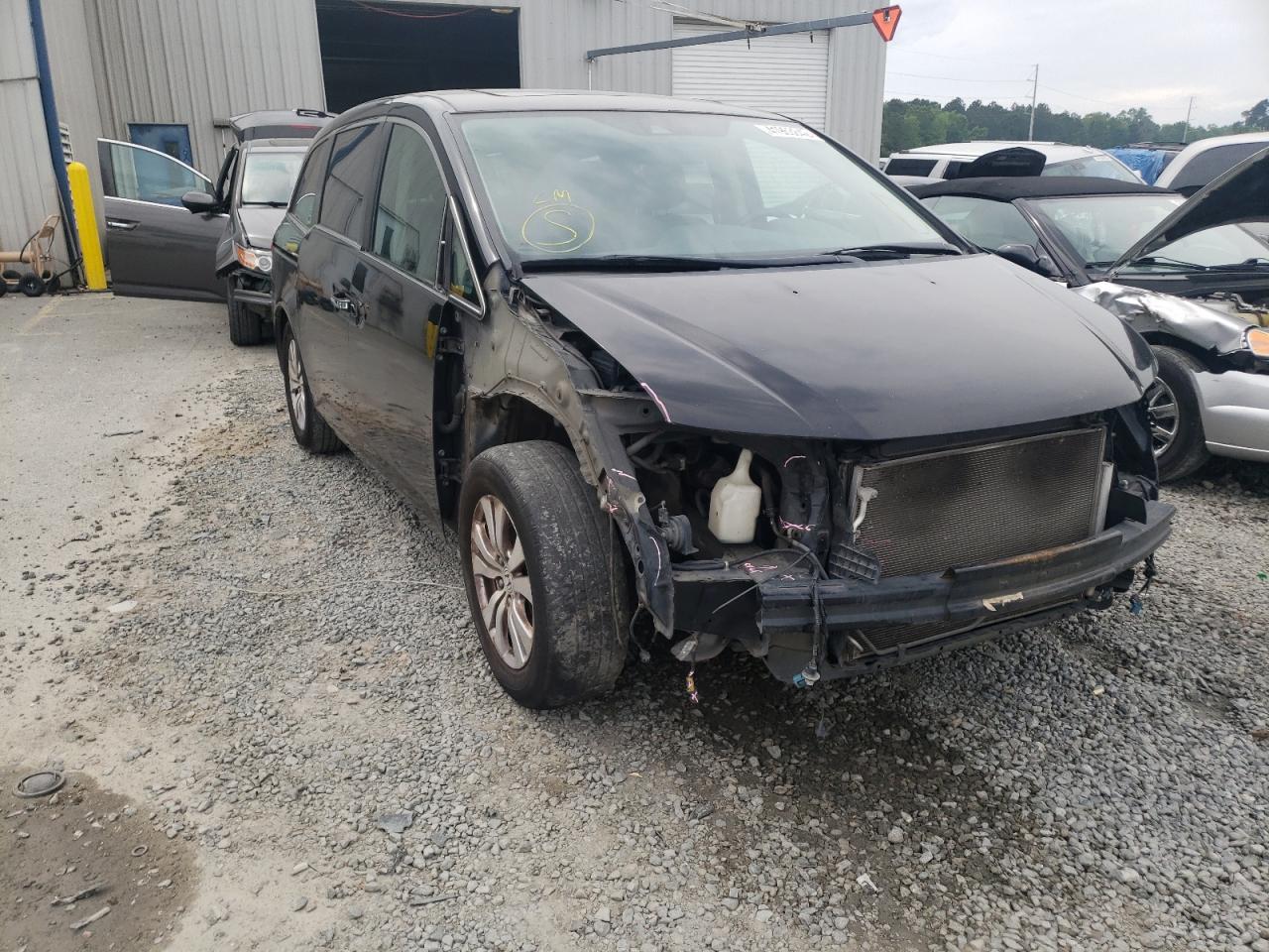 Photo 1 from auction – 2014 HONDA ODYSSEY EX with VIN 5FNRL5H61EB069275