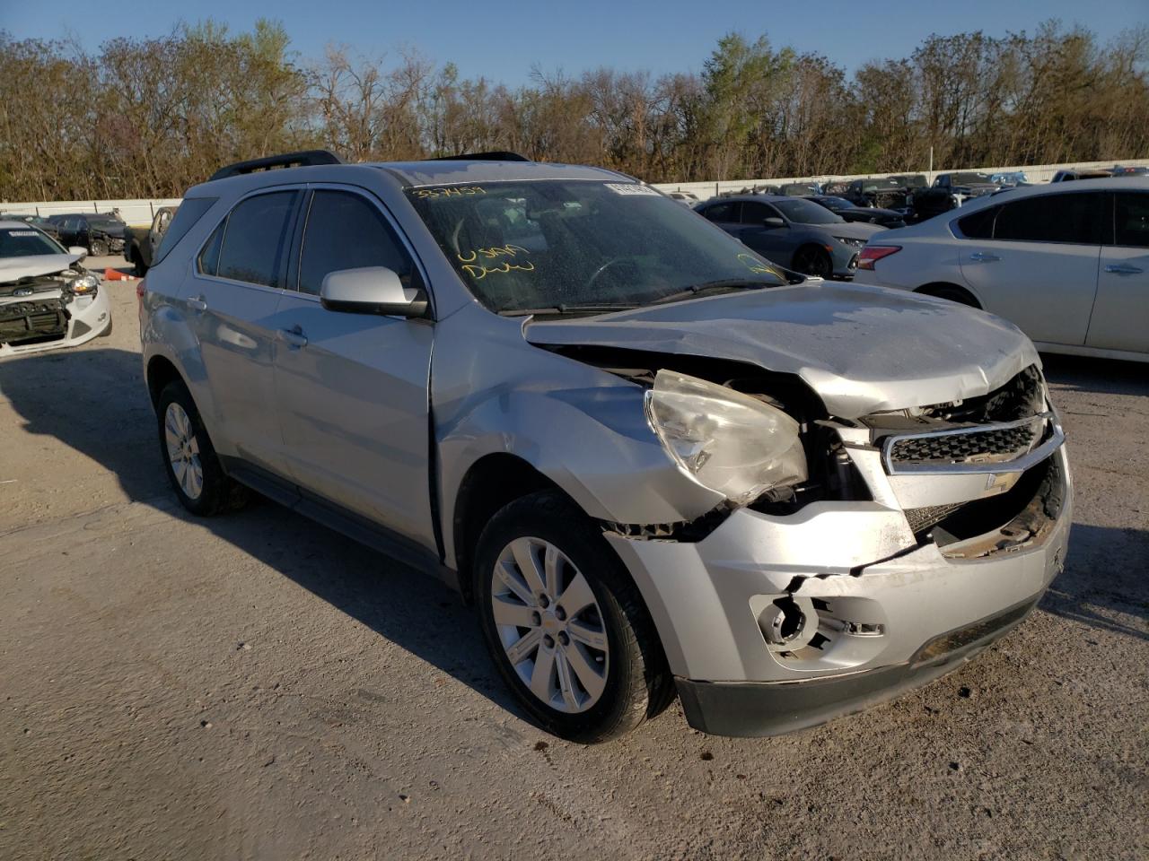 CHEVROLET EQUINOX LT 2010 with VIN 2CNFLNEY9A6337459 - Photo from auction