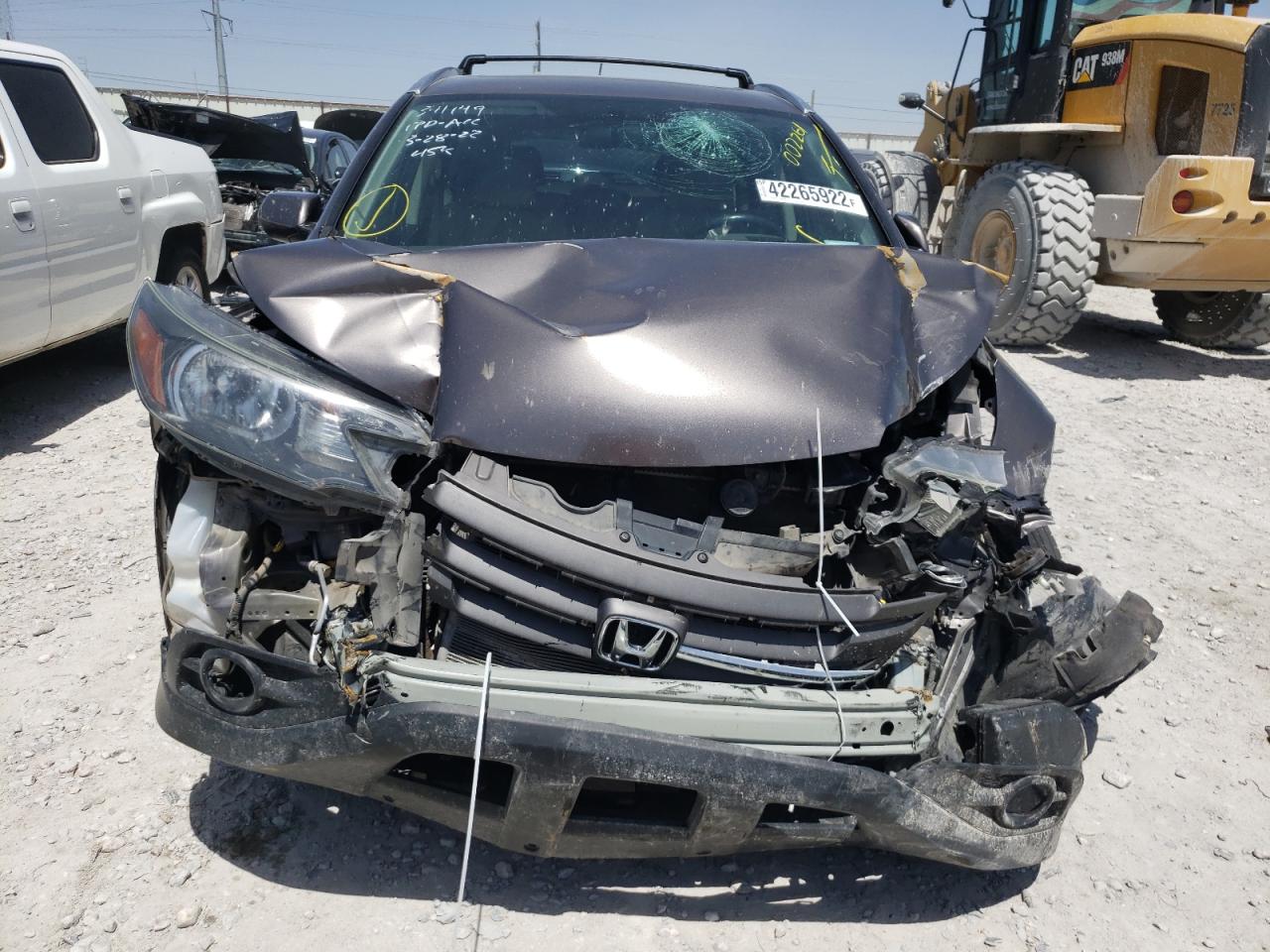 Photo 9 from auction – 2012 HONDA CR-V EXL with VIN 5J6RM3H79CL002261