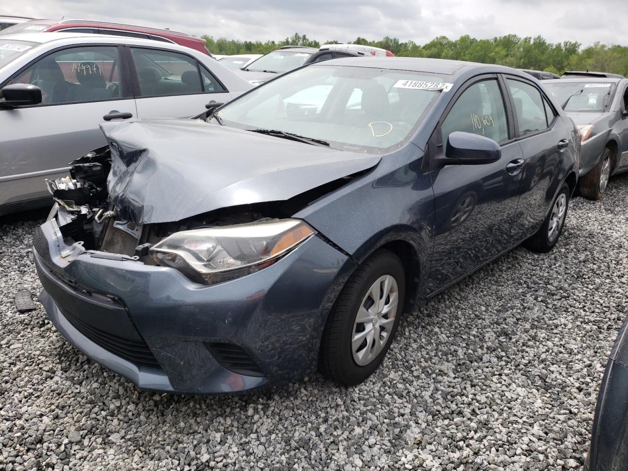Photo 2 from auction – 2014 TOYOTA COROLLA L with VIN 2T1BURHEXEC014650