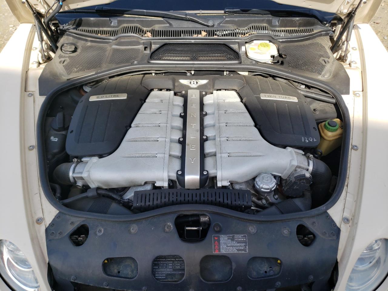 Photo 7 from auction – 2008 BENTLEY CONTINENTA with VIN SCBBR93W18C059185