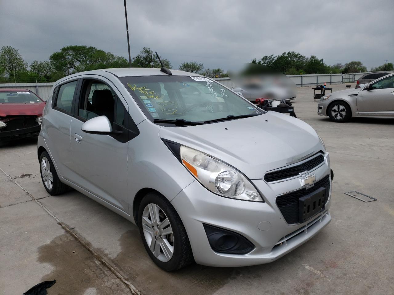 CHEVROLET SPARK 1LT 2015 with VIN KL8CD6S99FC738542 - Photo from auction
