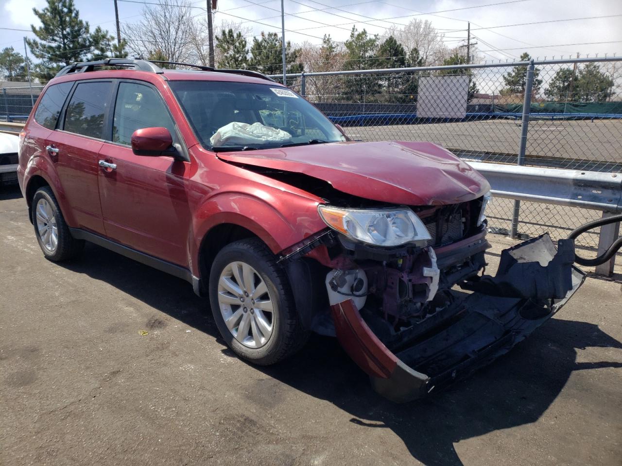 SUBARU FORESTER 2 2012 with VIN JF2SHBDC7CH455985 - Photo from auction