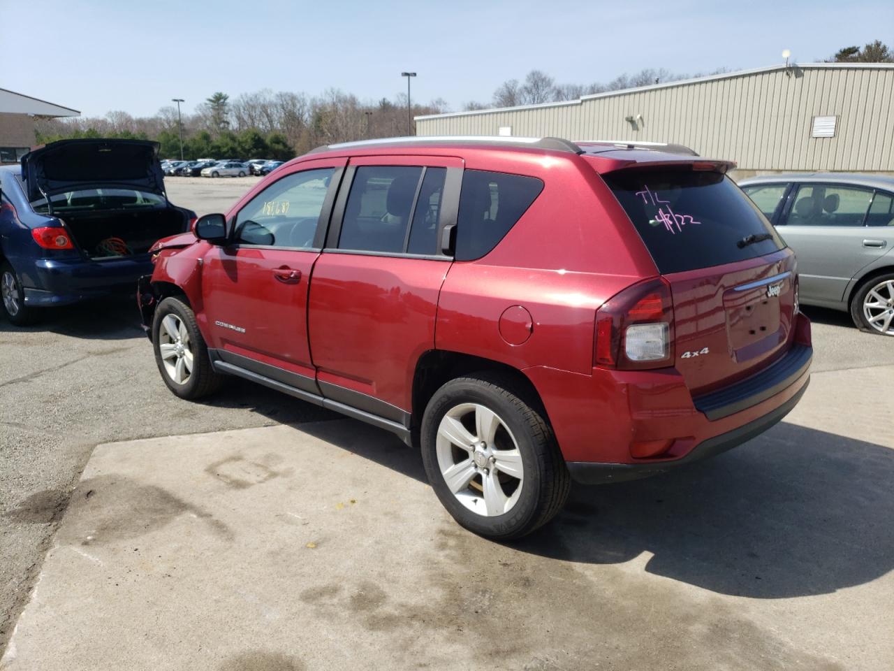 Photo 3 from auction – 2014 JEEP COMPASS LA with VIN 1C4NJDEB3ED817189