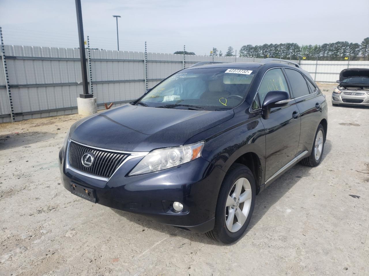 Photo 2 from auction – 2010 LEXUS RX 350 with VIN 2T2ZK1BA2AC022114