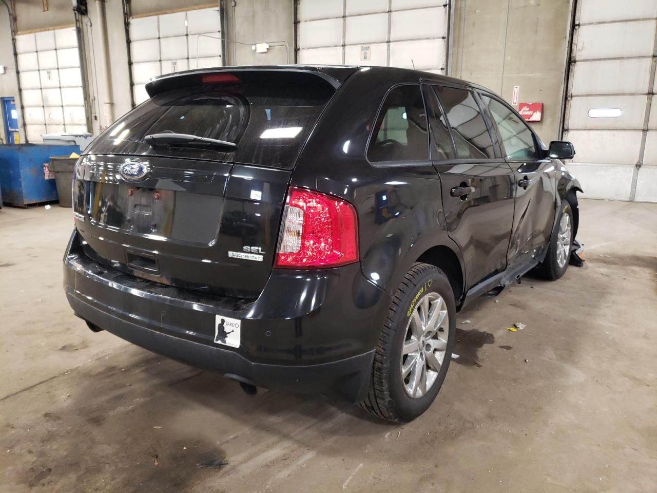 Photo 4 from auction – 2012 FORD EDGE SEL with VIN 2FMDK3J99CBA53336