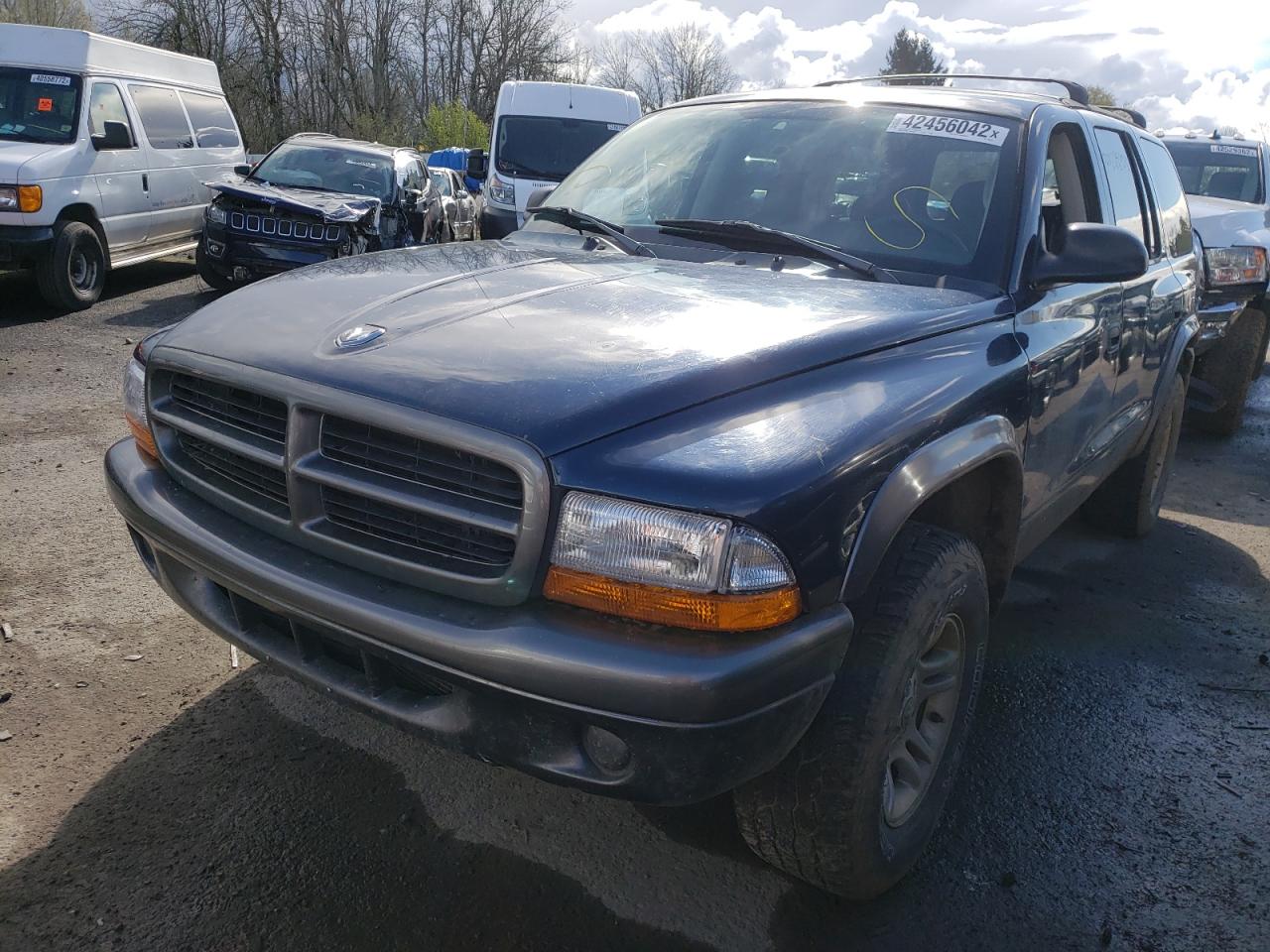 Photo 2 from auction – 2002 DODGE DURANGO SP with VIN 1B4HS38N32F210913