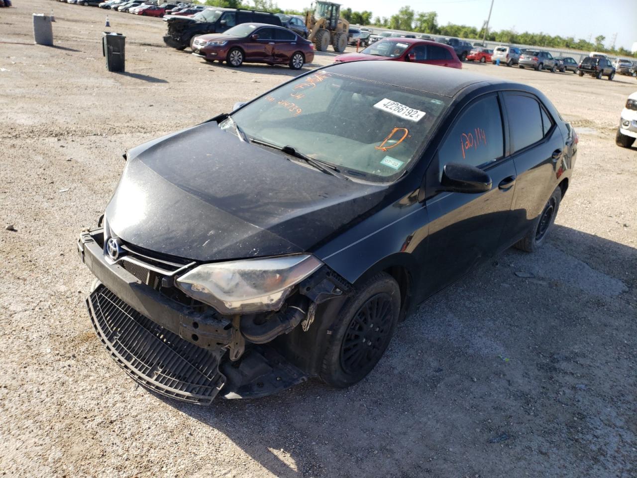 Photo 2 from auction – 2015 TOYOTA COROLLA L with VIN 5YFBURHE5FP214739