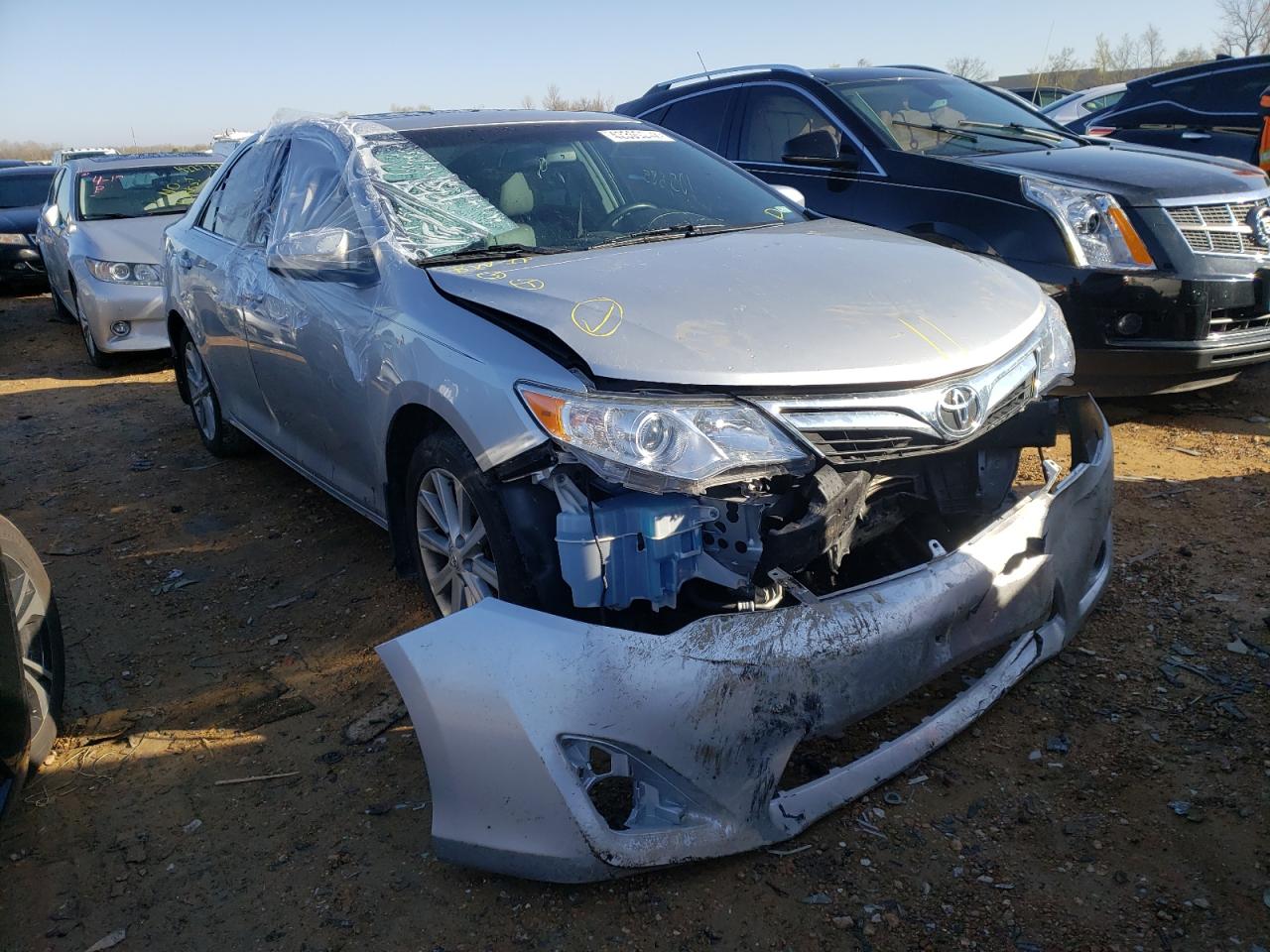 TOYOTA CAMRY BASE 2012 with VIN 4T4BF1FK1CR237598 - Photo from auction