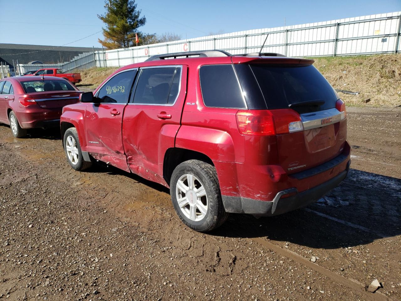Photo 3 from auction – 2015 GMC TERRAIN SL with VIN 2GKFLWEK3F6386299