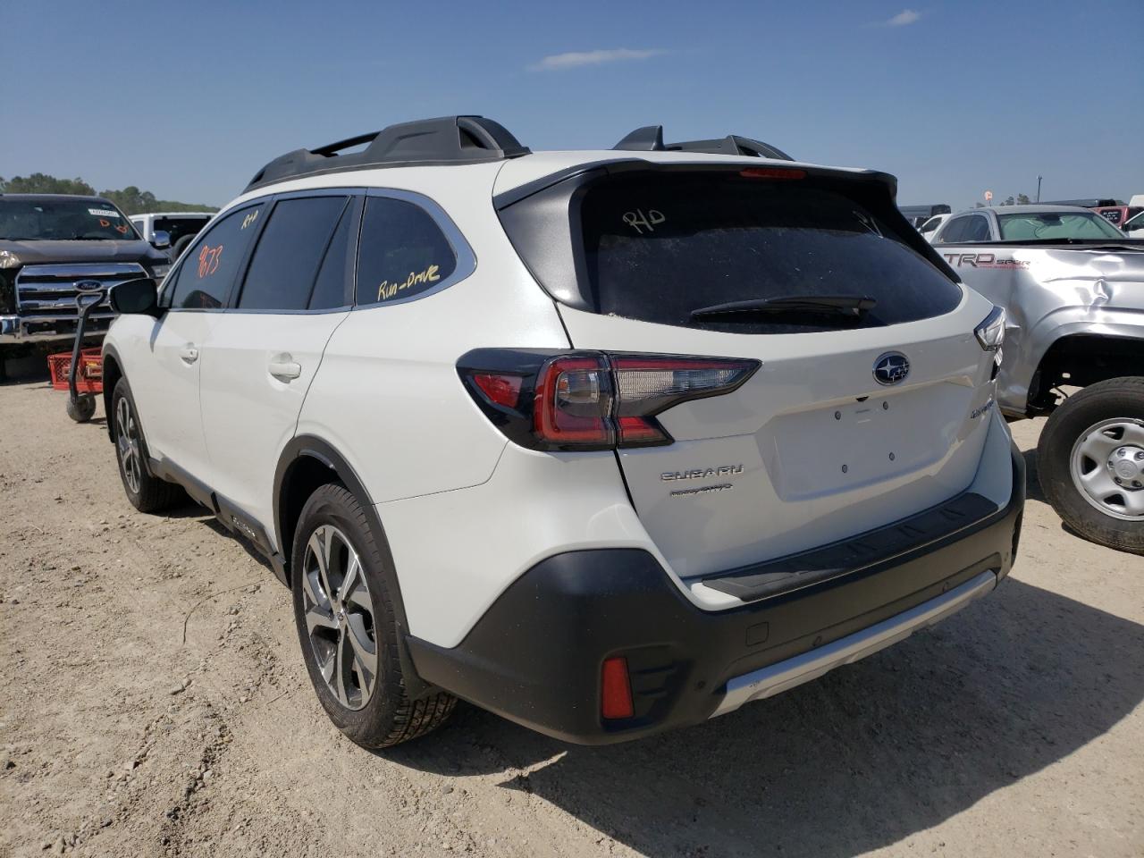 Photo 3 from auction – 2021 SUBARU OUTBACK LI with VIN 4S4BTANC2M3204243