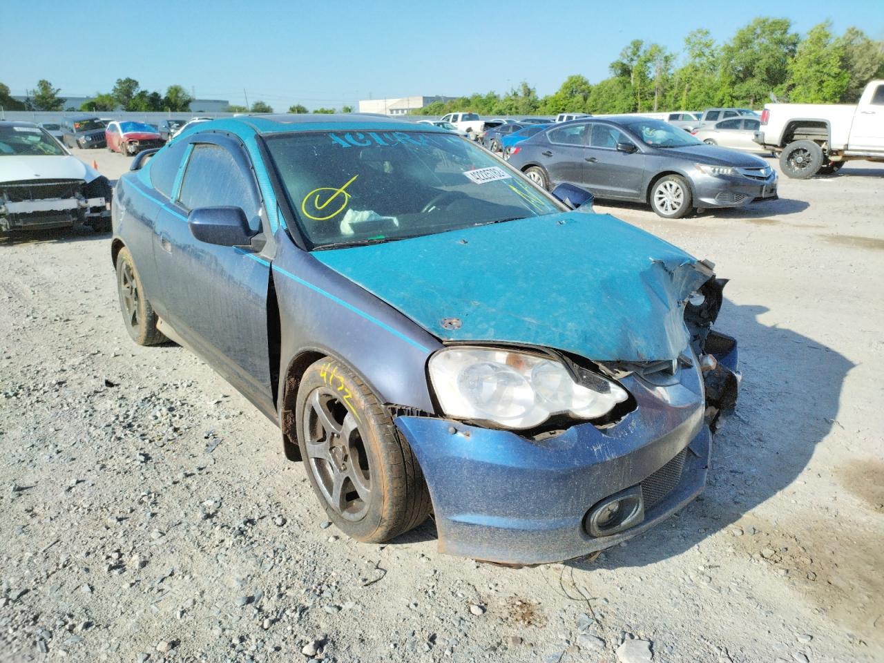 ACURA RSX 2003 with VIN JH4DC54833C012974 - Photo from auction