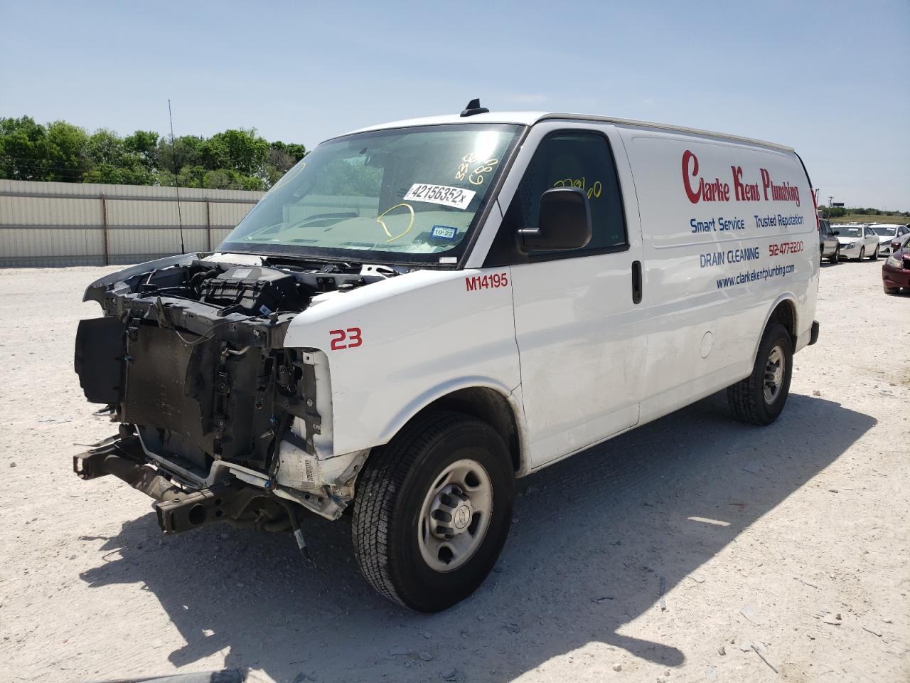 Photo 2 from auction – 2018 CHEVROLET EXPRESS G2 with VIN 1GCWGAFP9J1338685