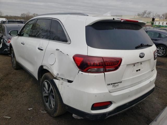 Photo 3 from auction – 2019 KIA SORENTO EX with VIN 5XYPHDA53KG567468
