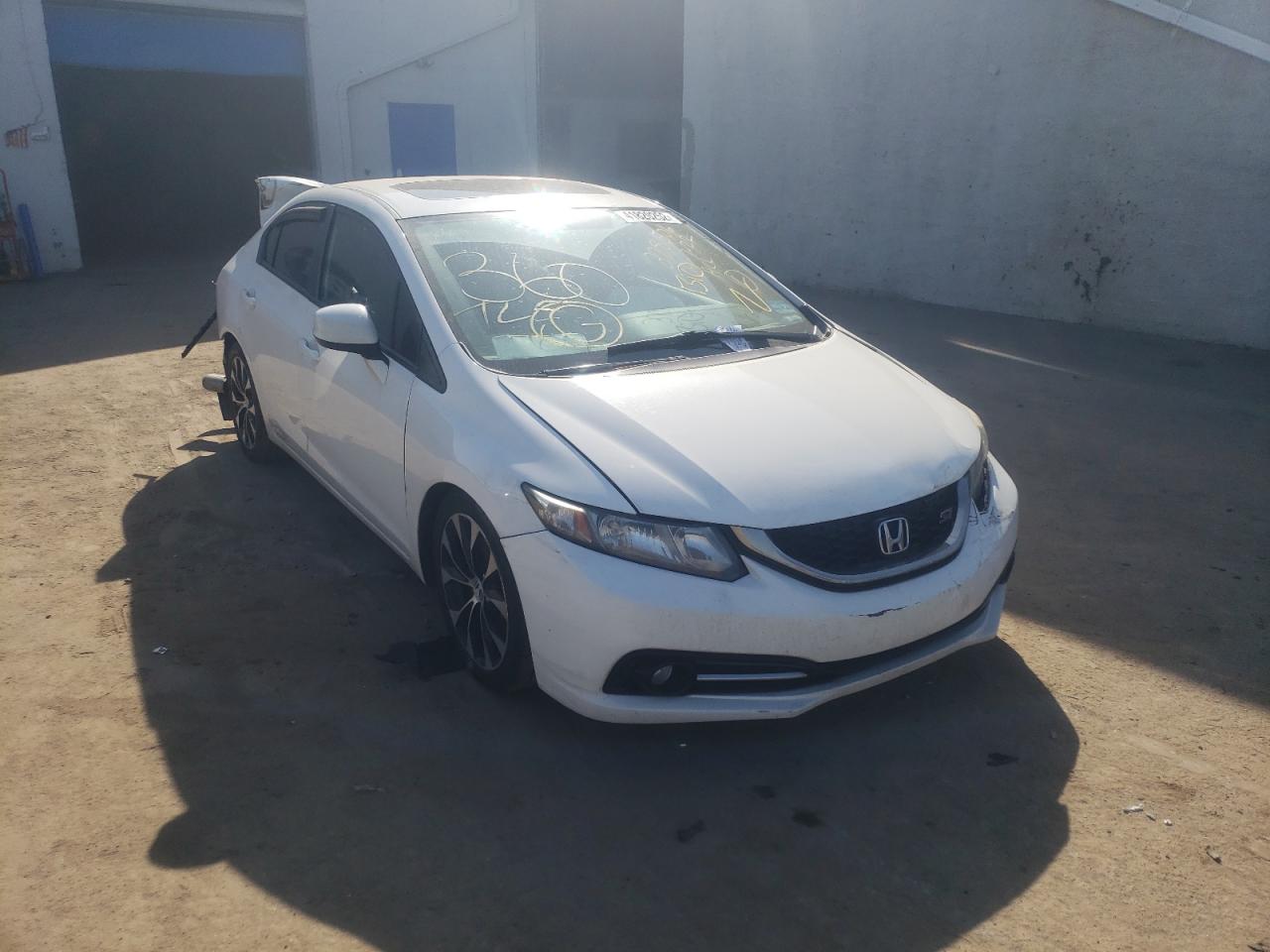 Photo 1 from auction – 2013 HONDA CIVIC SI with VIN 2HGFB6E52DH705154
