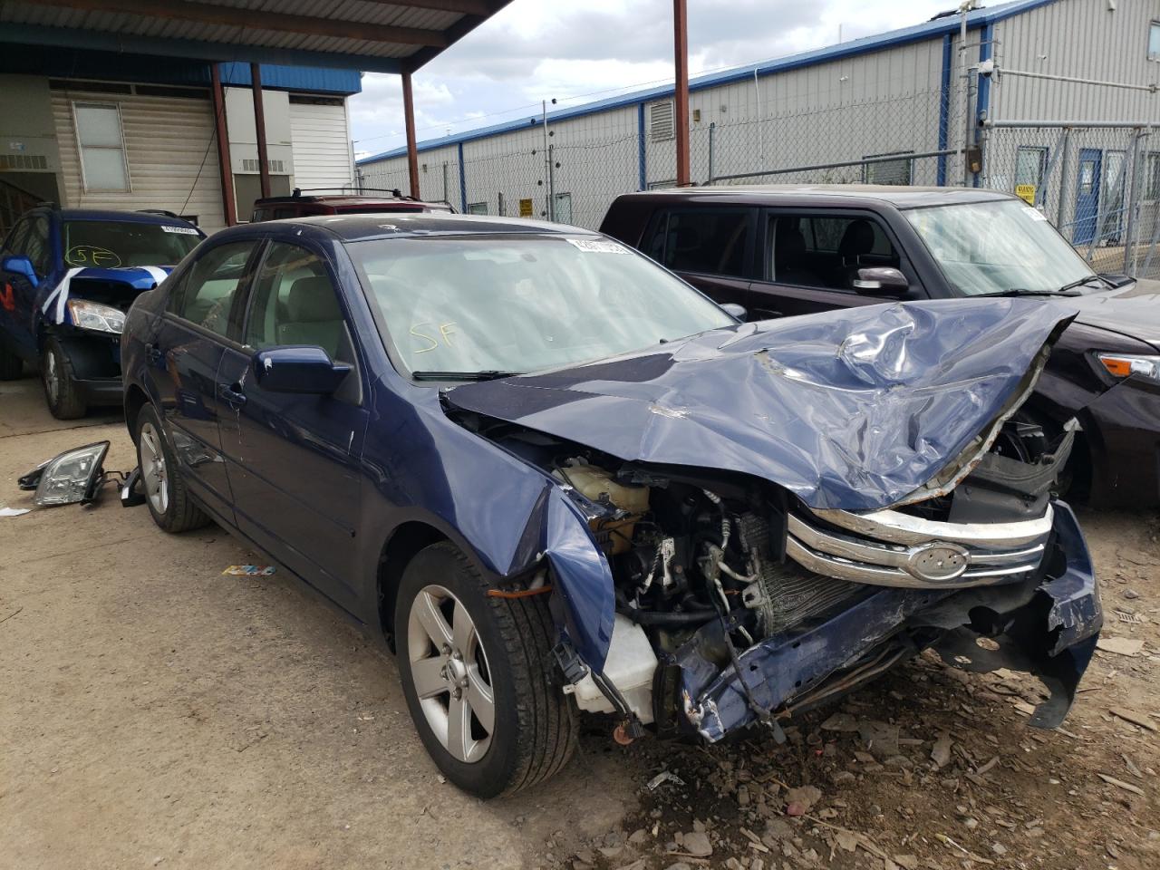 FORD FUSION SE 2007 with VIN 3FAHP07187R109092 - Photo from auction