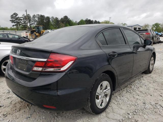 Photo 4 from auction – 2014 HONDA CIVIC LX with VIN 19XFB2F55EE043329