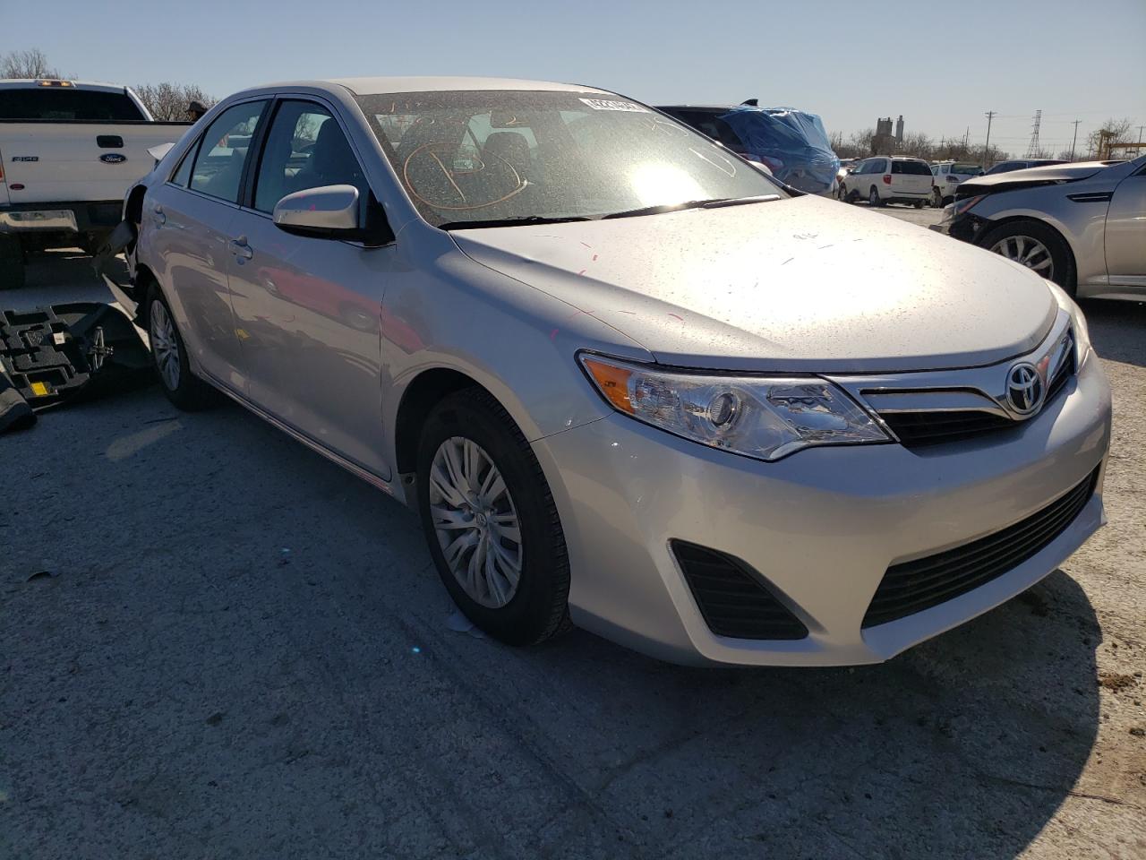 TOYOTA CAMRY L 2013 with VIN 4T4BF1FK6DR303192 - Photo from auction