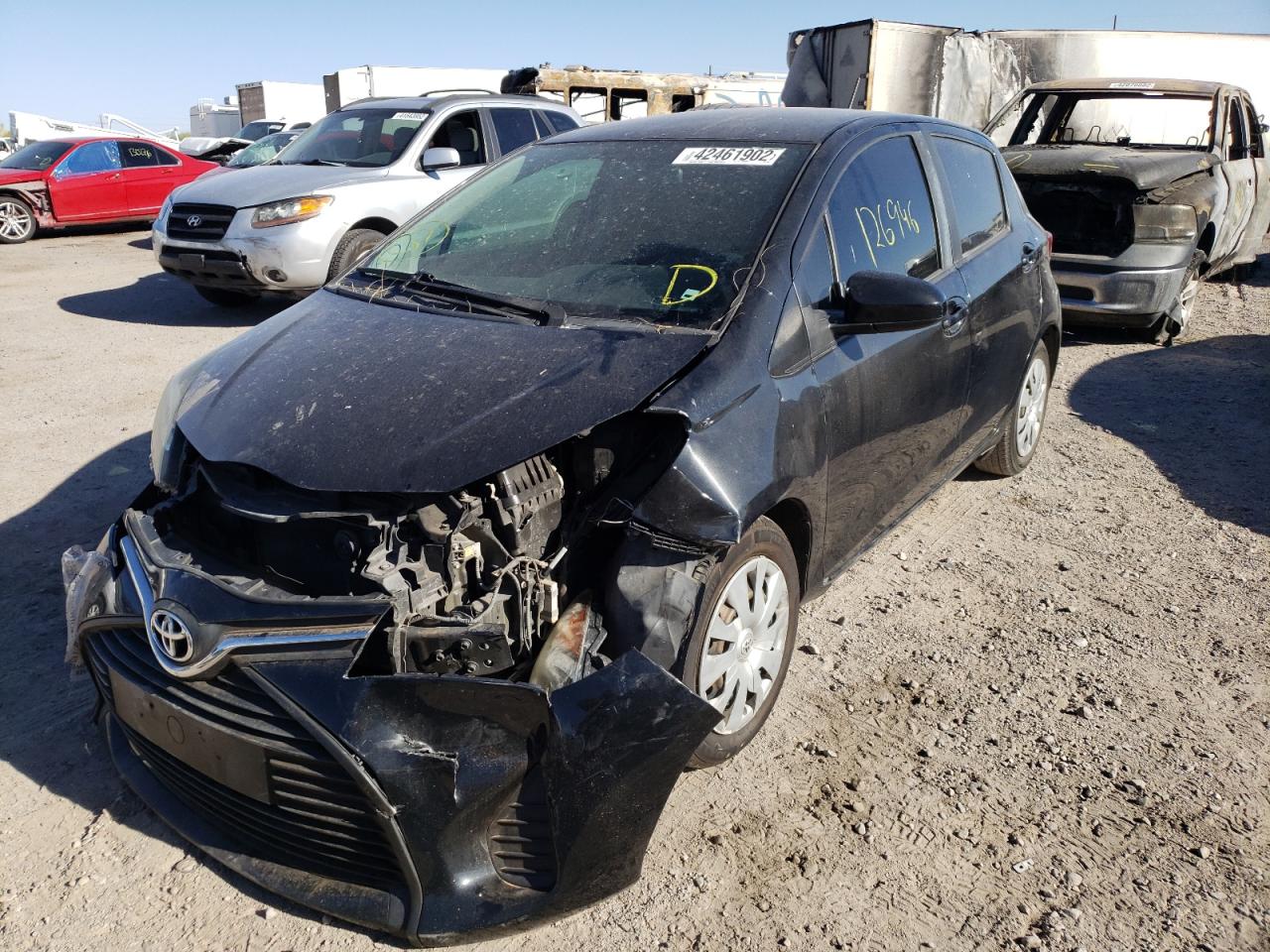 Photo 2 from auction – 2015 TOYOTA YARIS with VIN VNKKTUD38FA030532