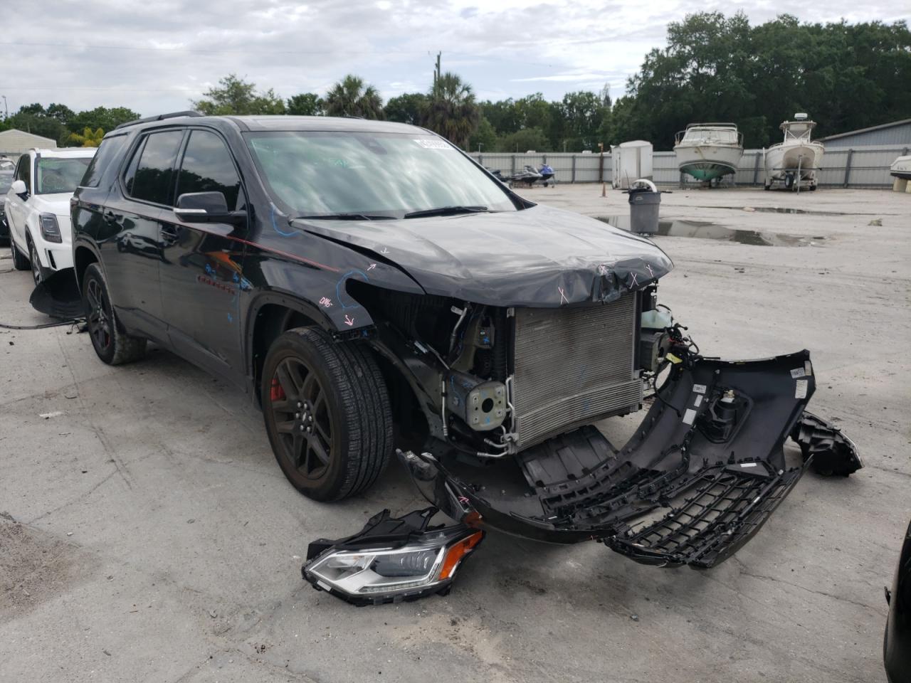 Photo 1 from auction – 2018 CHEVROLET TRAVERSE P with VIN 1GNERKKW6JJ135804