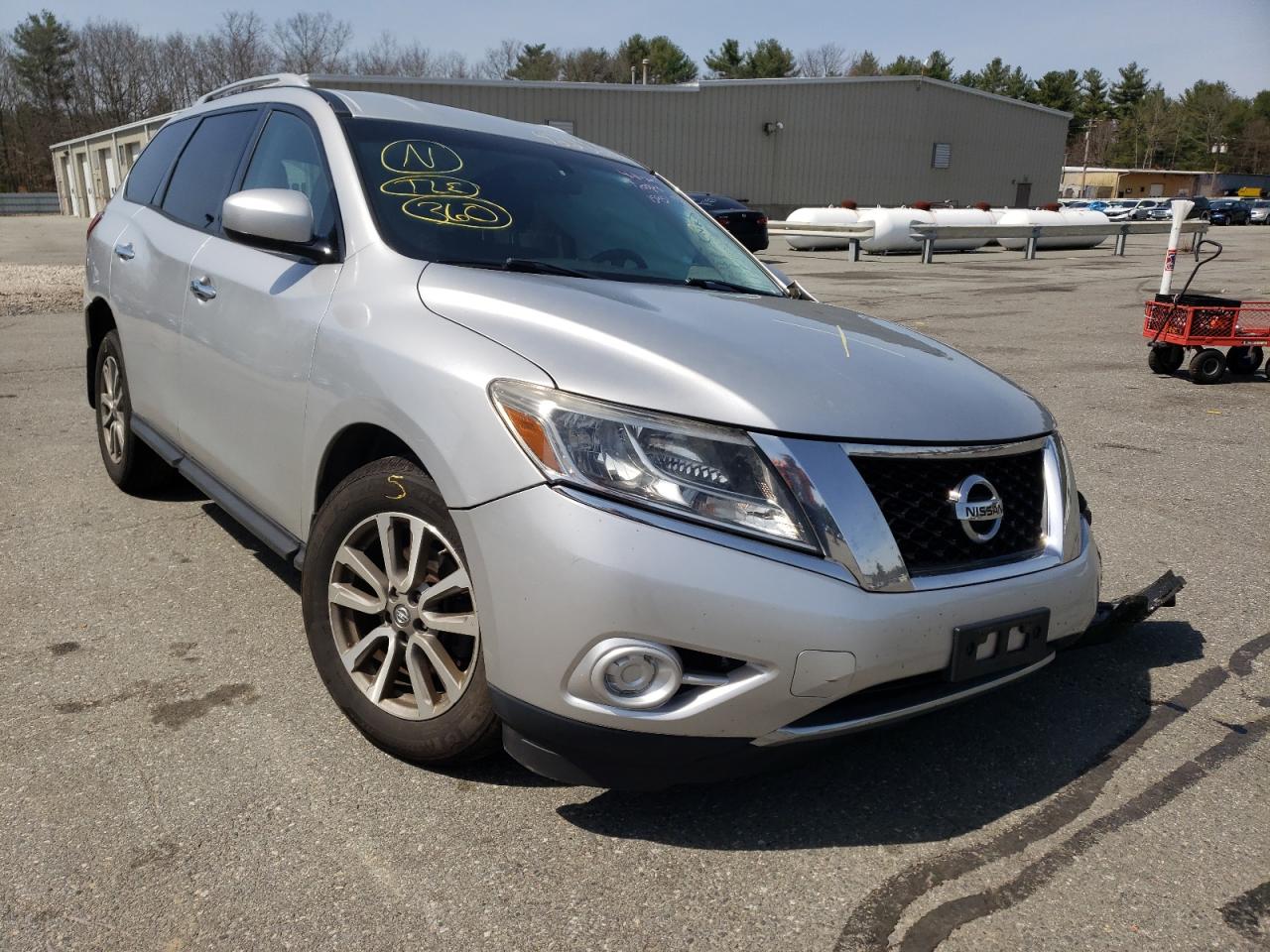 NISSAN PATHFINDER 2014 with VIN 5N1AR2MM3EC722759 - Photo from auction