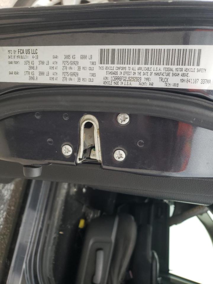 Photo 10 from auction – 2018 RAM 1500 ST with VIN 1C6RR6FG2JS292929