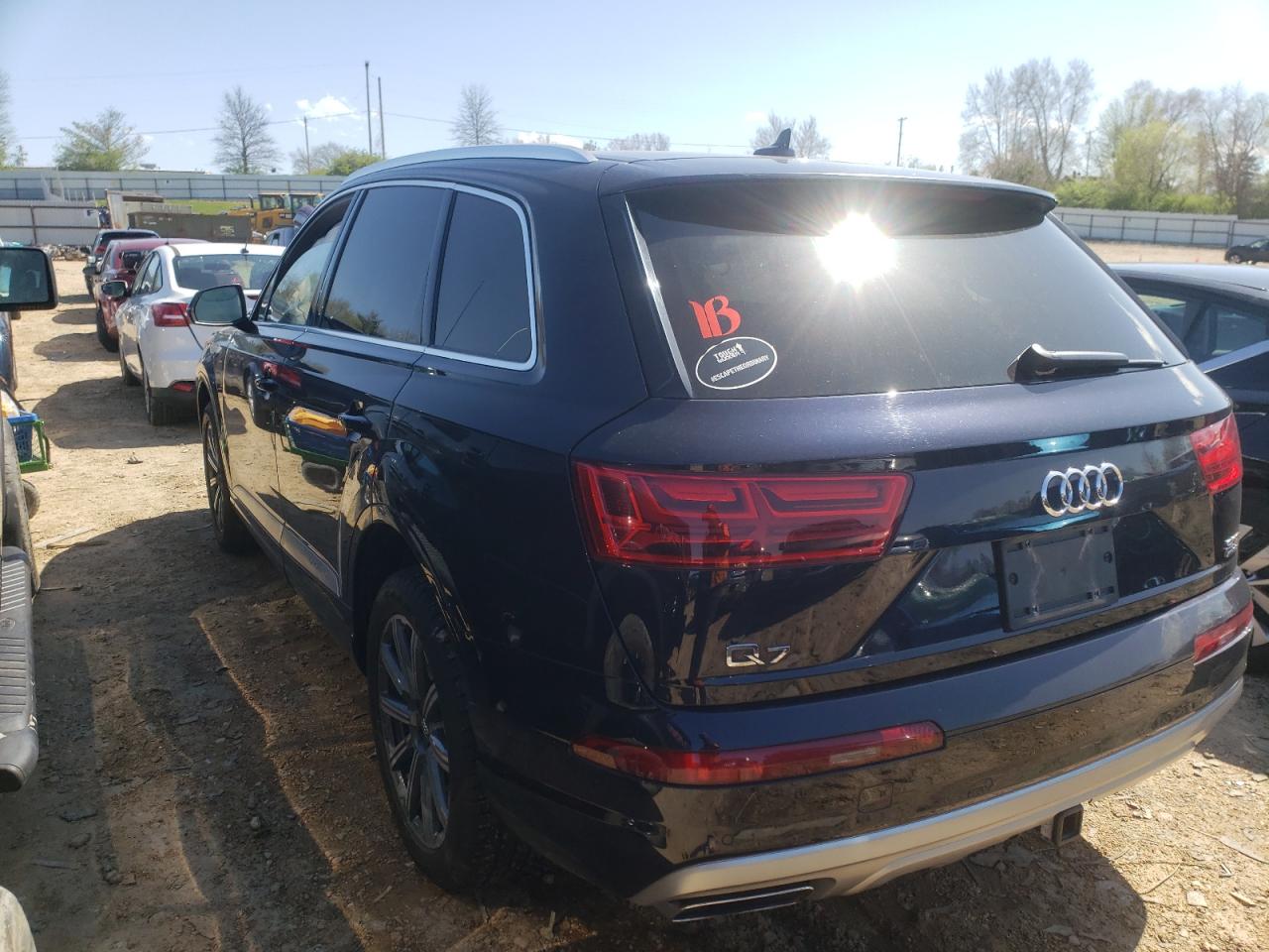 Photo 3 from auction – 2018 AUDI Q7 PRESTIG with VIN WA1VAAF79JD001620