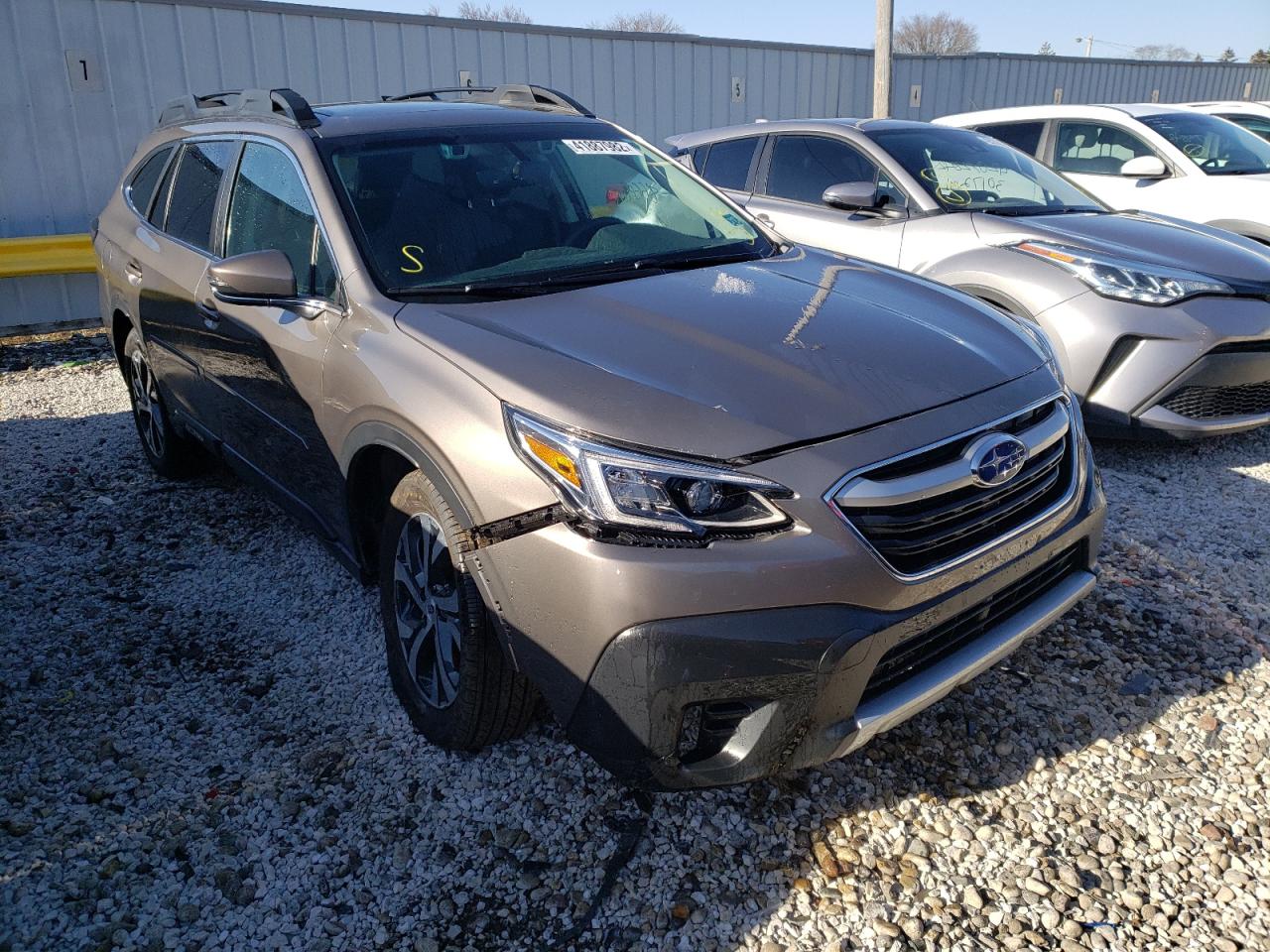 Photo 1 from auction – 2022 SUBARU OUTBACK LI with VIN 4S4BTANC8N3114712