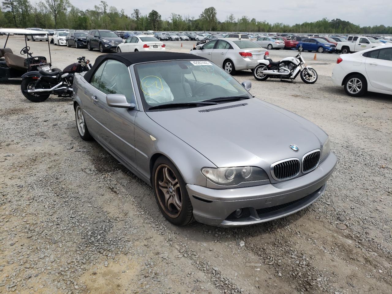 BMW 330 CI 2004 with VIN WBABW53474PL42493 - Photo from auction