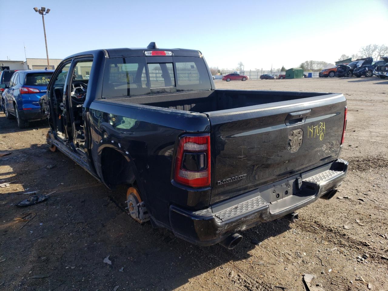 Photo 3 from auction – 2020 RAM 1500 LARAM with VIN 1C6SRFJT5LN147634