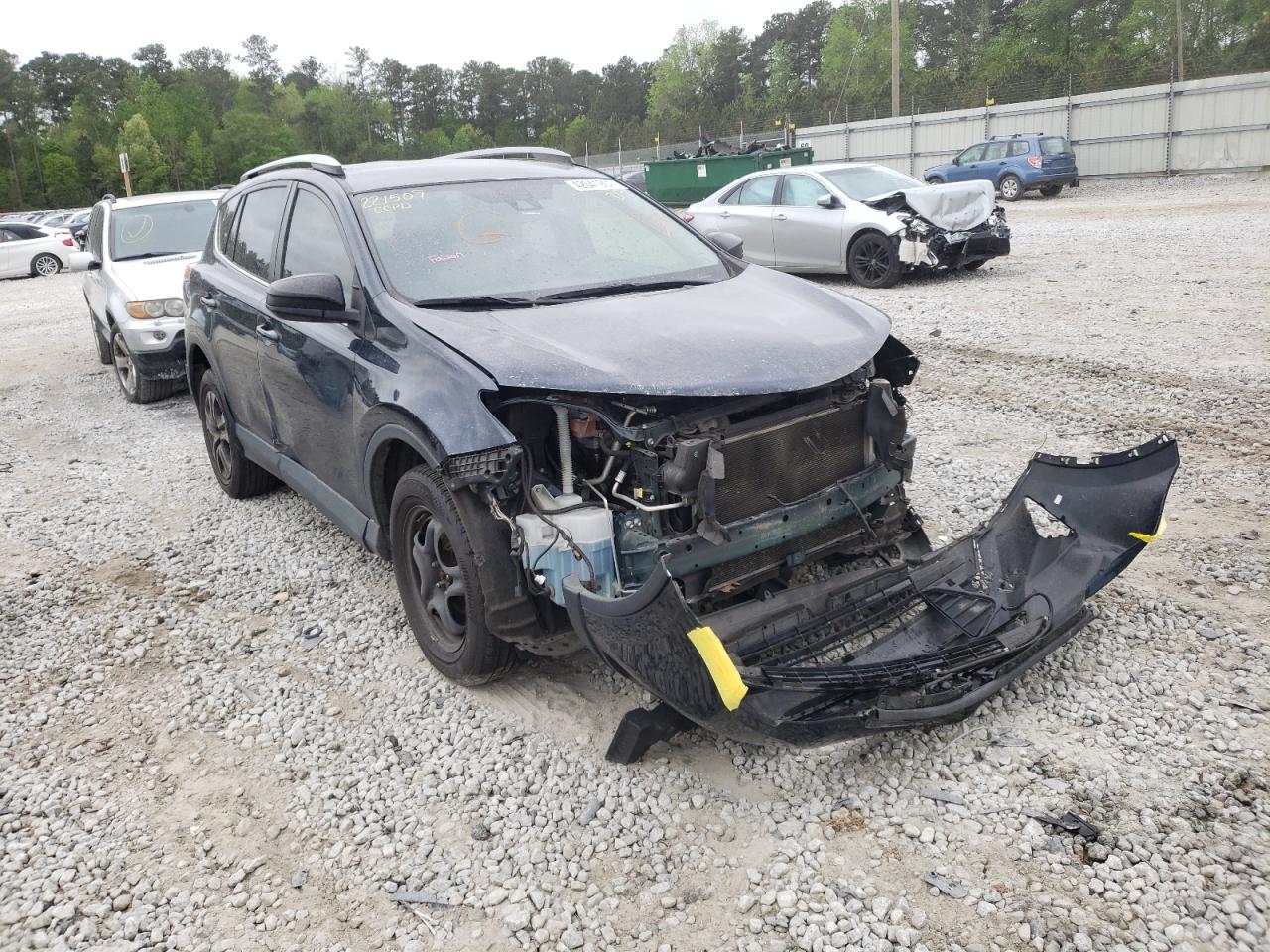 TOYOTA RAV4 LE 2018 with VIN JTMZFREVXJJ190822 - Photo from auction