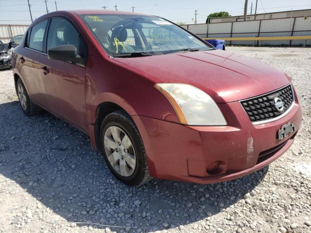 NISSAN SENTRA 2008 with VIN 3N1AB61E18L688538 - Photo from auction