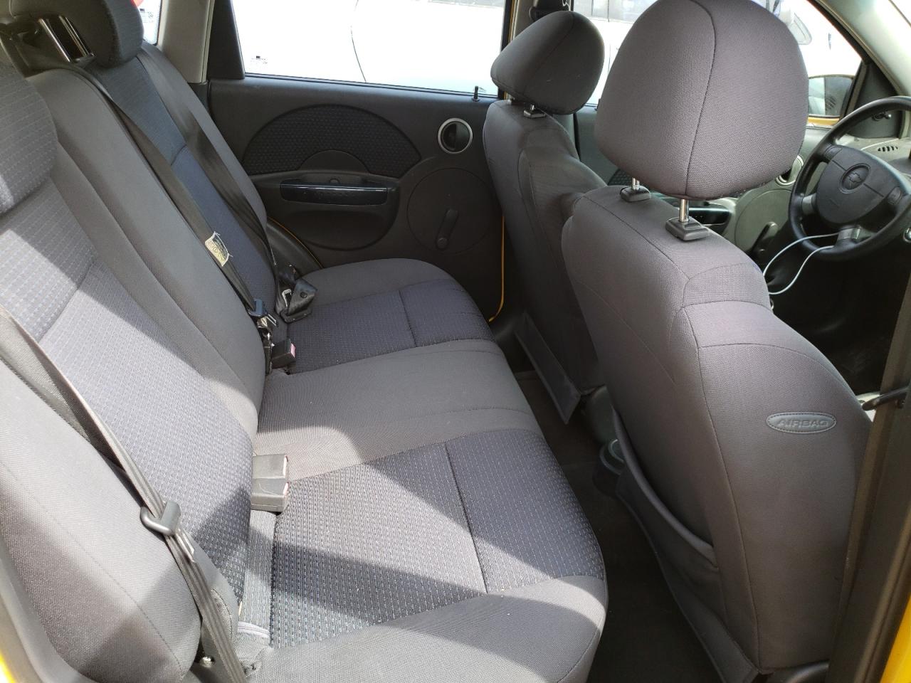 Photo 6 from auction – 2008 CHEVROLET AVEO BASE with VIN KL1TD66608B145949