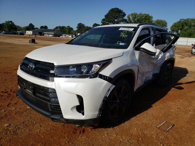 Photo 2 from auction – 2019 TOYOTA HIGHLANDER with VIN 5TDKZRFH3KS573670