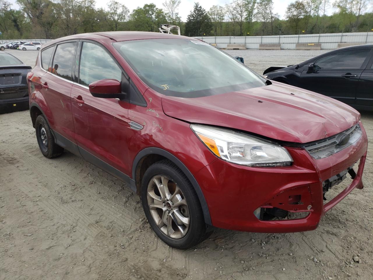 FORD ESCAPE SE 2014 with VIN 1FMCU0G96EUA50323 - Photo from auction