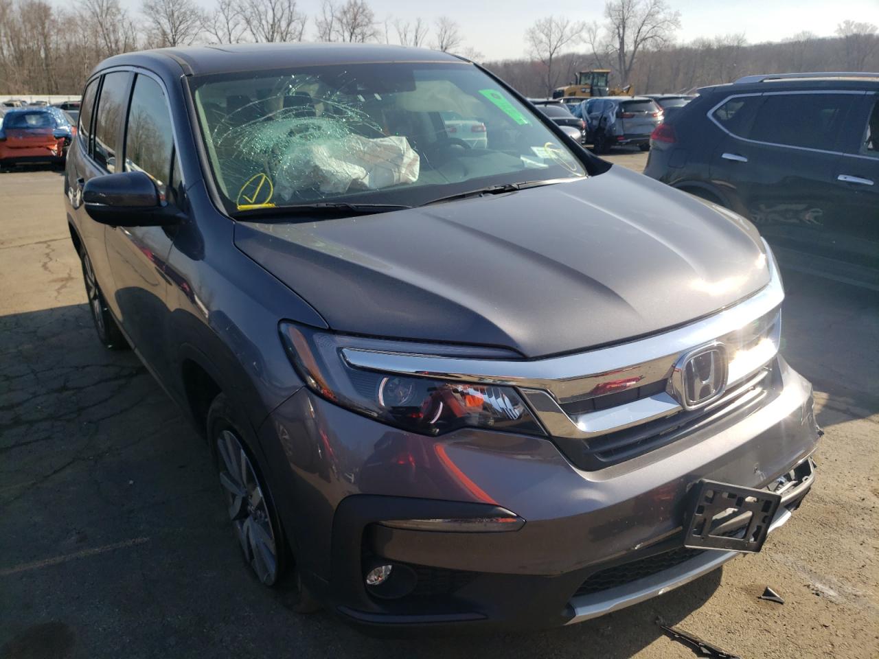 HONDA PILOT EXL 2020 with VIN 5FNYF6H51LB053851 - Photo from auction
