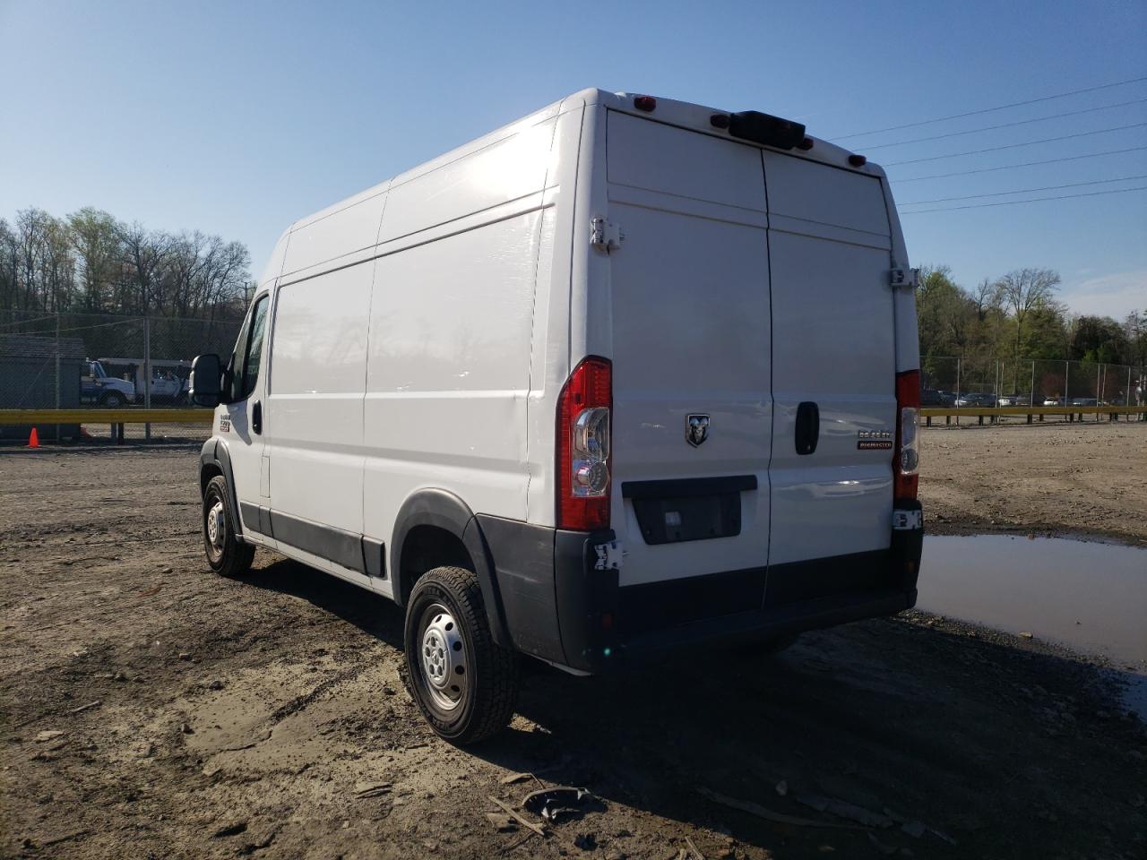 Photo 3 from auction – 2019 RAM PROMASTER with VIN 3C6TRVBG3KE547419