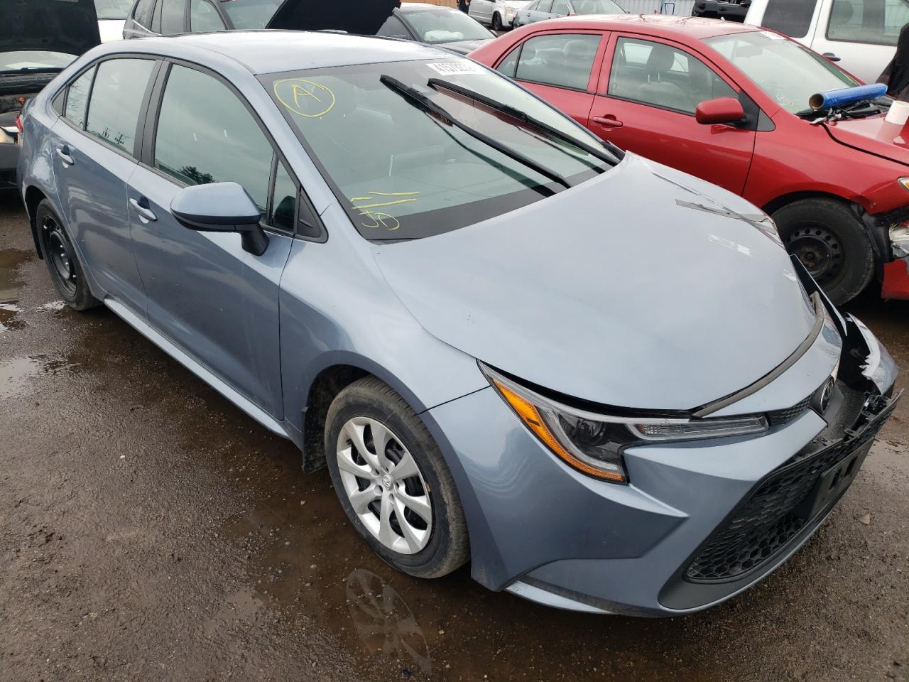 TOYOTA COROLLA LE 2020 with VIN 5YFBPRBE1LP040227 - Photo from auction