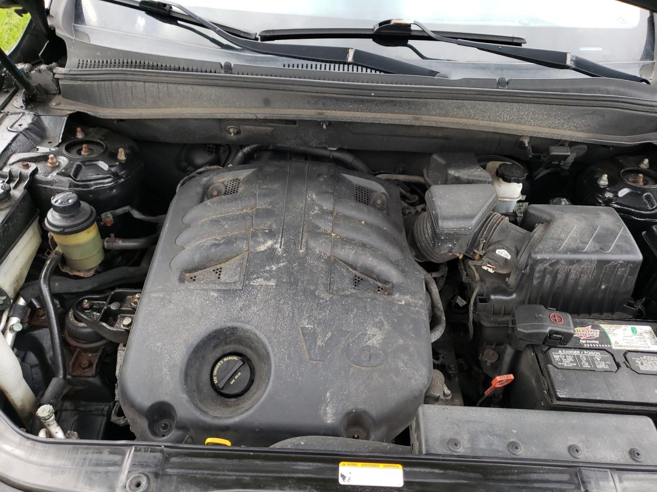 Photo 7 from auction – 2009 HYUNDAI SANTA FE G with VIN 5NMSG73E89H318739