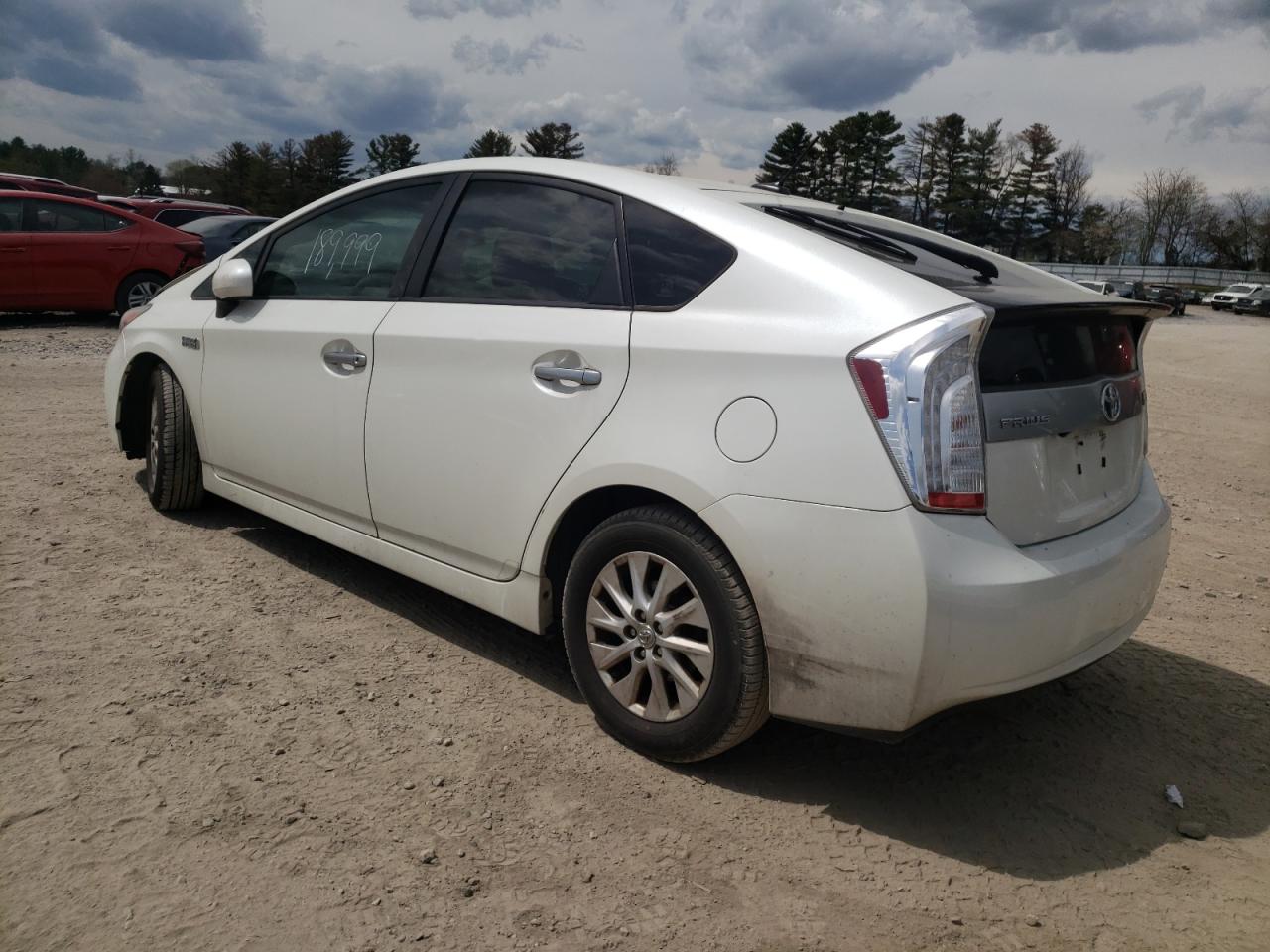 Photo 3 from auction – 2012 TOYOTA PRIUS PLUG with VIN JTDKN3DP0C3021422