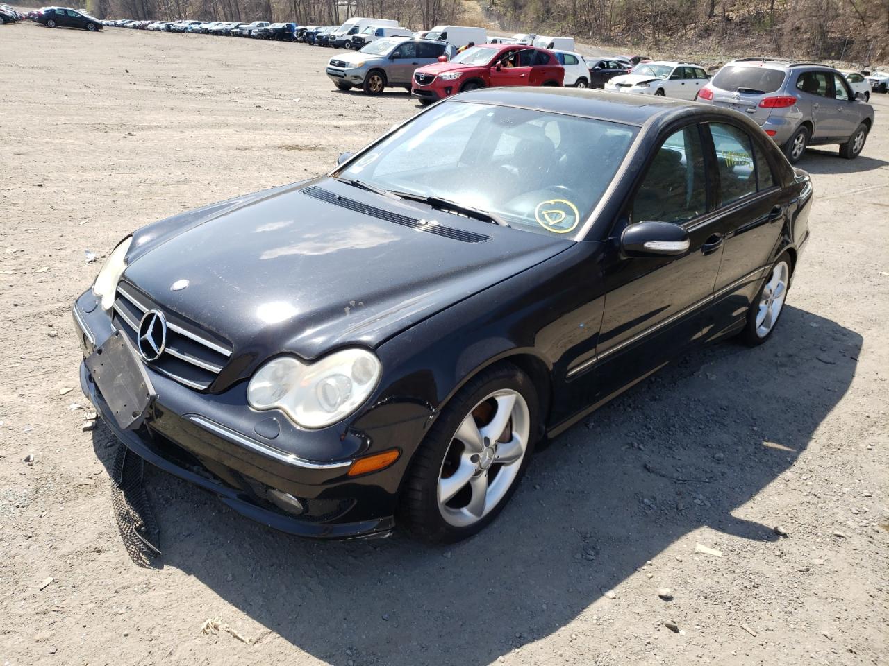 Photo 2 from auction – 2005 MERCEDES-BENZ C-CLASS with VIN WDBRF40J65F683203