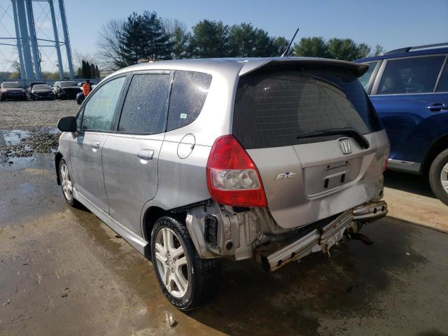 Photo 3 from auction – 2007 HONDA FIT S with VIN JHMGD38637S025372