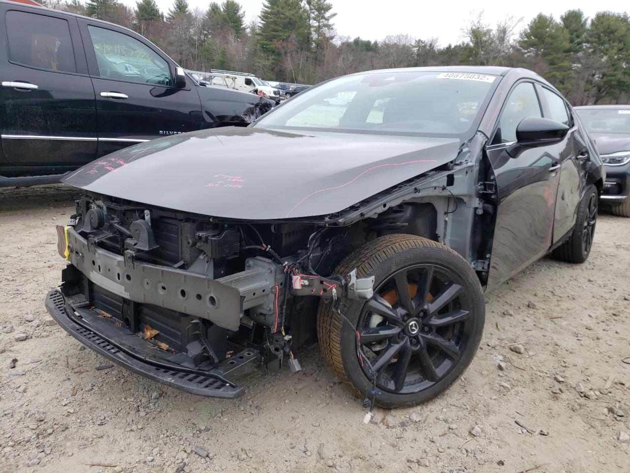 Photo 2 from auction – 2021 MAZDA 3 with VIN JM1BPBJYXM1400491