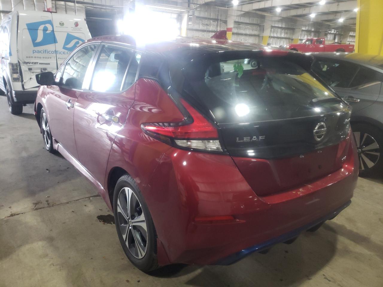 Photo 3 from auction – 2021 NISSAN LEAF SV with VIN 1N4AZ1CV0MC552468