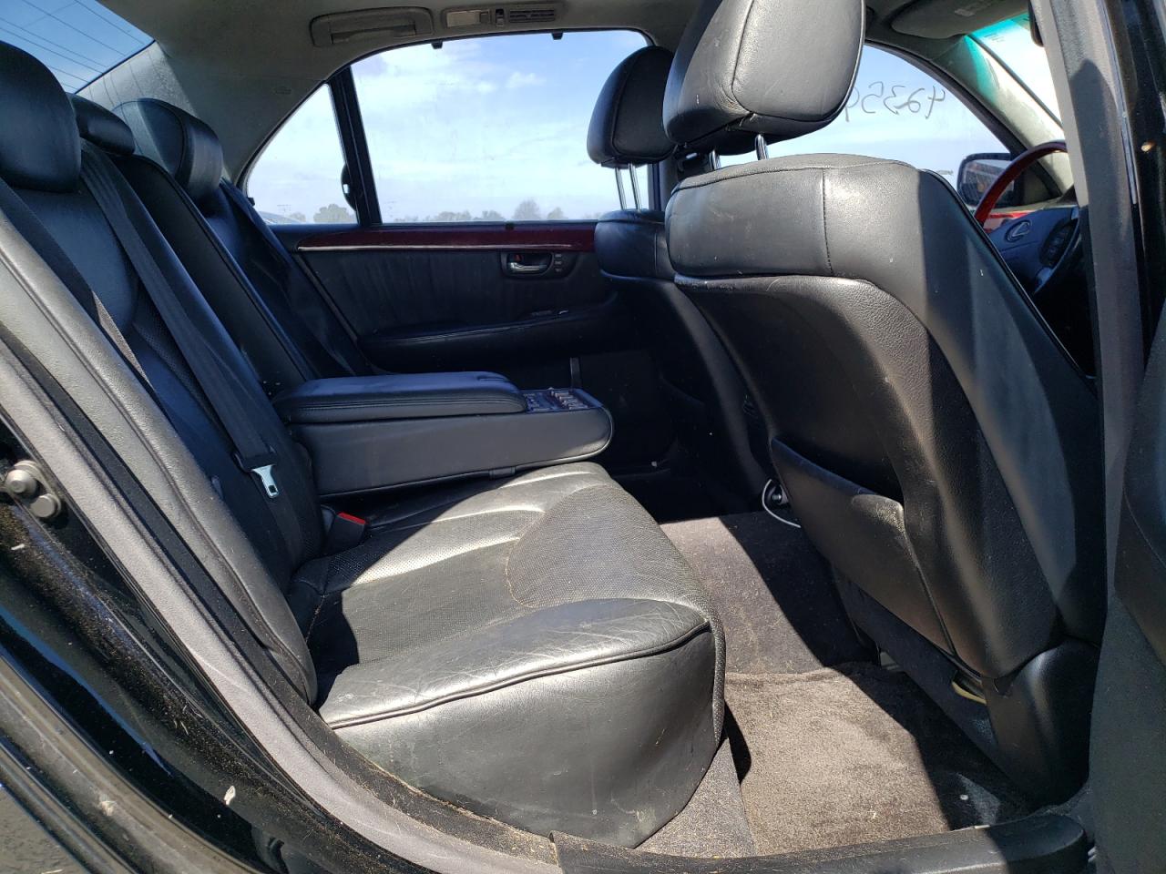 Photo 6 from auction – 2001 LEXUS LS 430 with VIN JTHBN30F410002351