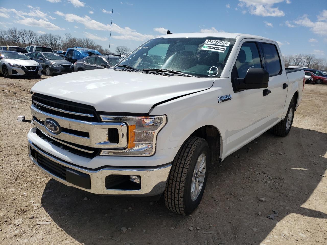 Photo 2 from auction – 2020 FORD F150 SUPER with VIN 1FTEW1C54LFA96556