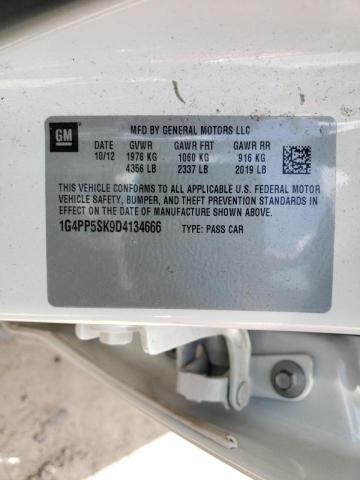 Photo 10 from auction – 2013 BUICK VERANO with VIN 1G4PP5SK9D4134666