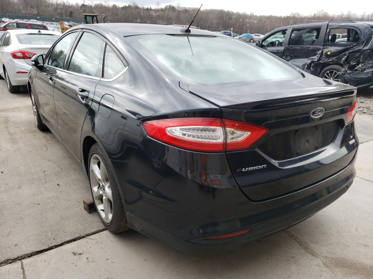 Photo 3 from auction – 2014 FORD FUSION SE with VIN 3FA6P0HD0ER125140