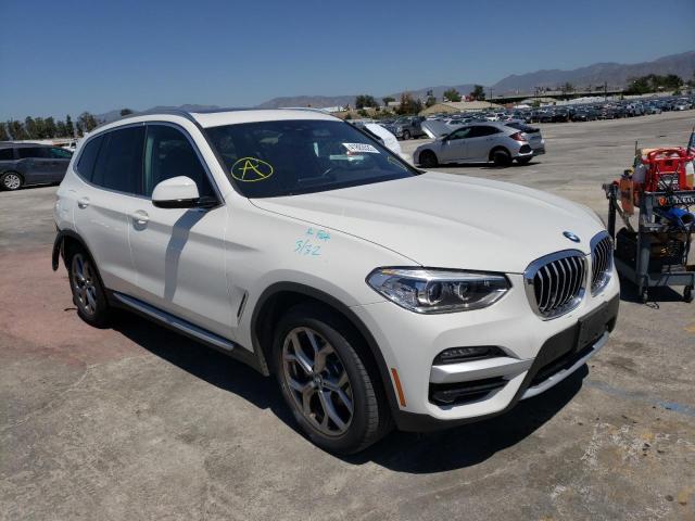 BMW X3 SDRIVE3 2020 with VIN 5UXTY3C04LLU70438 - Photo from auction